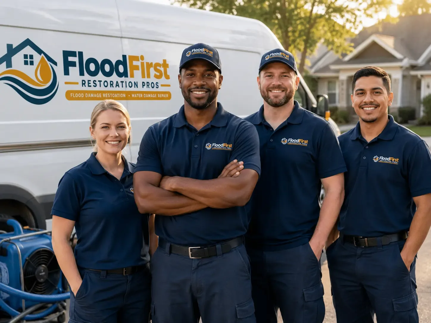 Flood Damage Restoration company in New London, IA